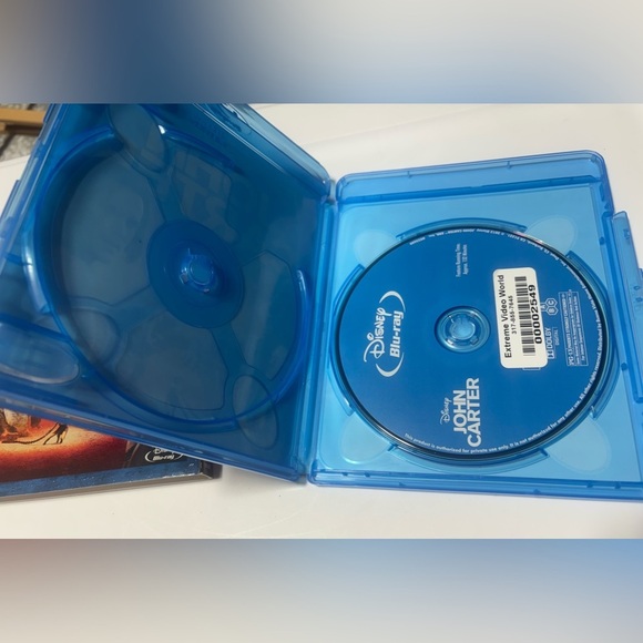 John Carter Blu-Ray ONLY!! Of the 2012 film, based on Edgar Rice Burrough' novel - Picture 3 of 3